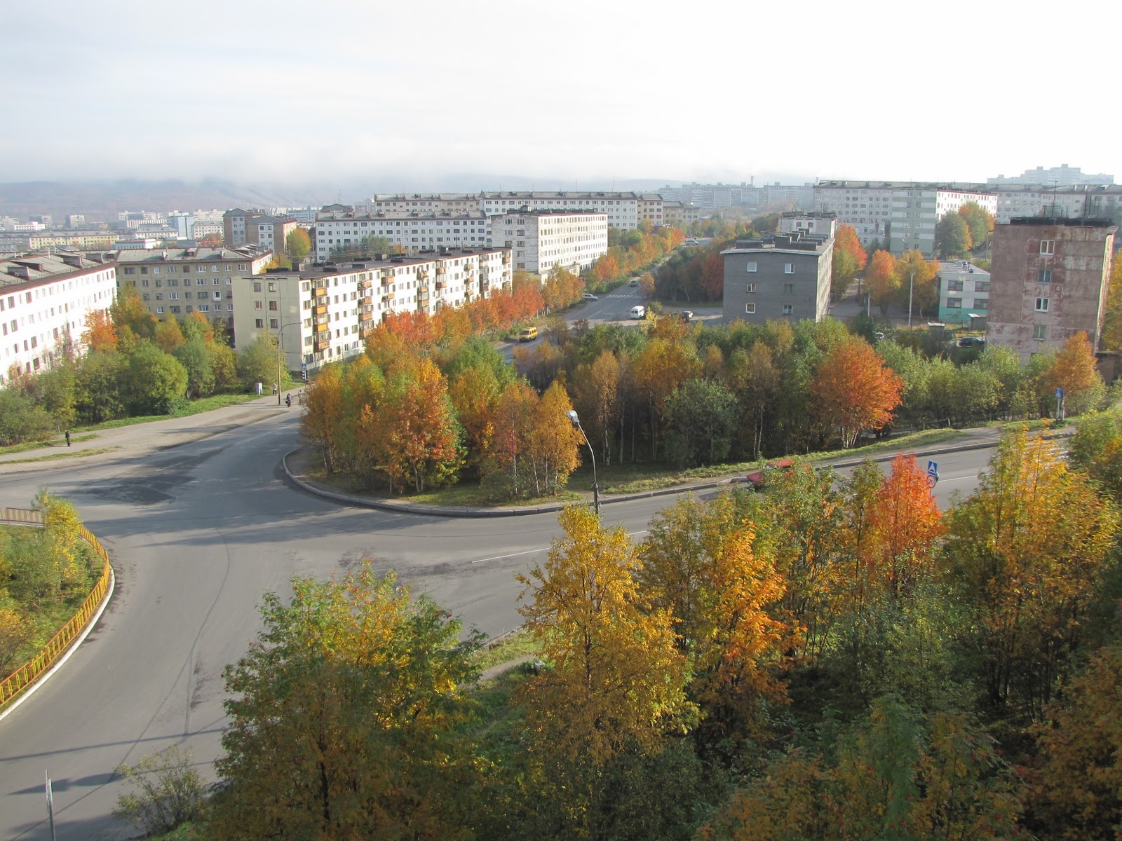 Осенний Ковдор Мурманск